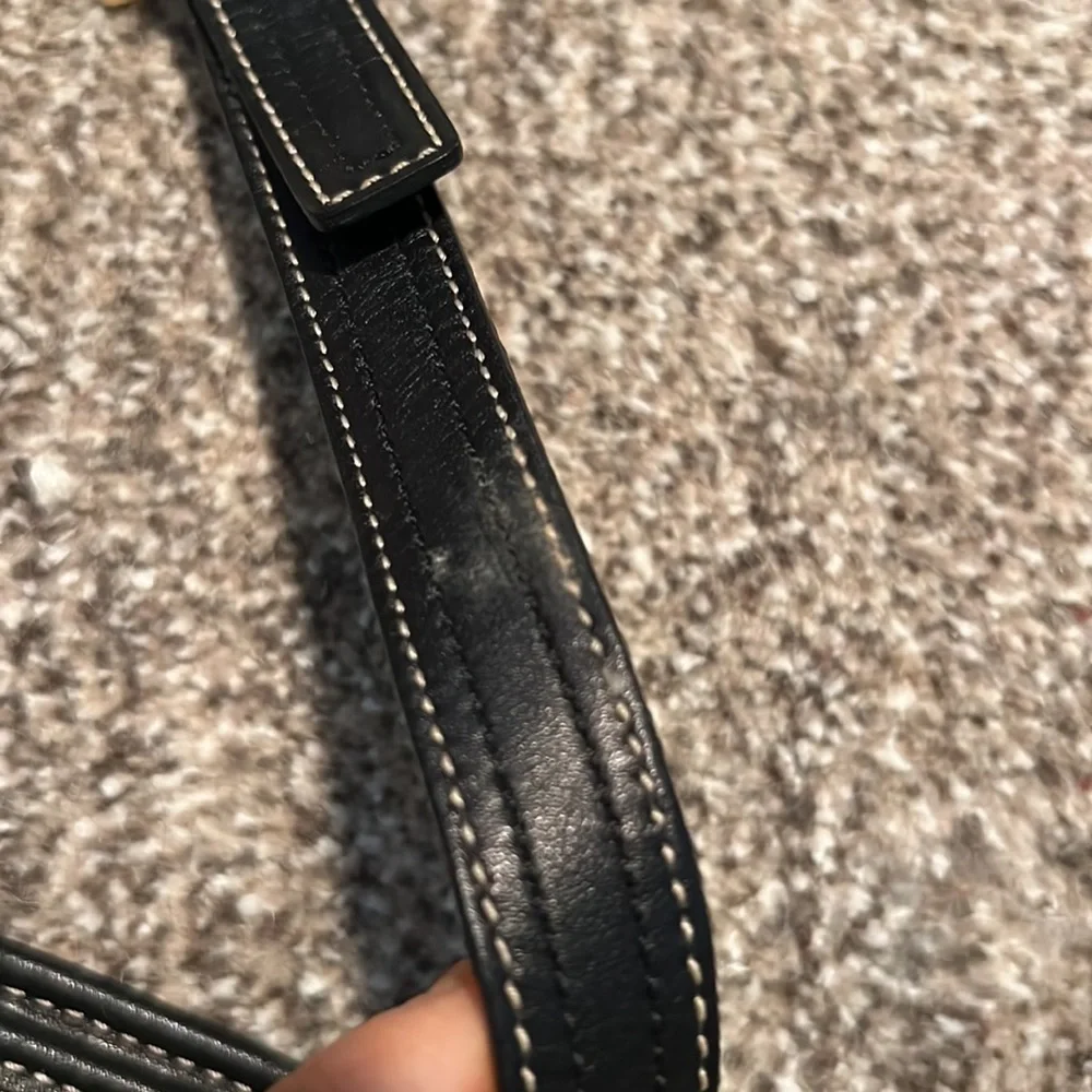Coach Black and Gray Crossbody Bag